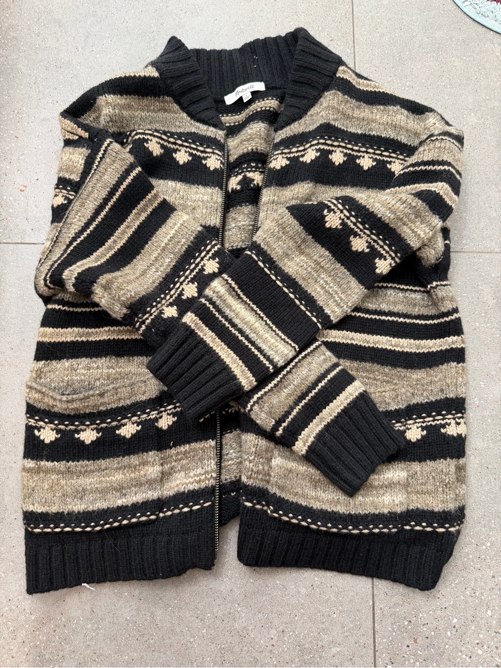 Benshire Bomber Sweater Jacket